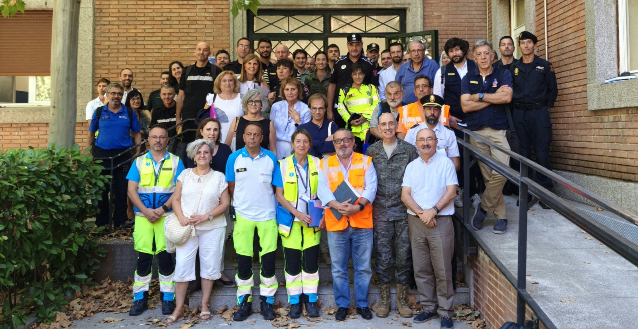 Desarrollo del ejercicio de mesa en una de las salas de coordinación de la ETSII-UPM